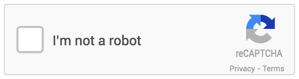 I'm not a robot verification